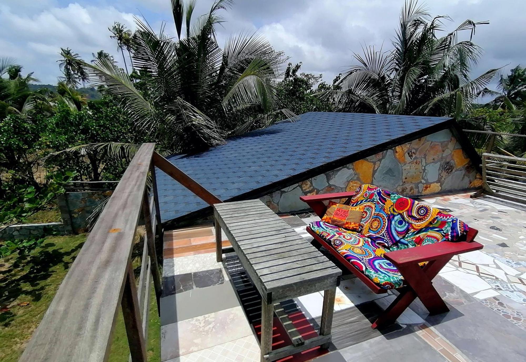 Afro Beach Eco Resort Butre الغرفة الصورة