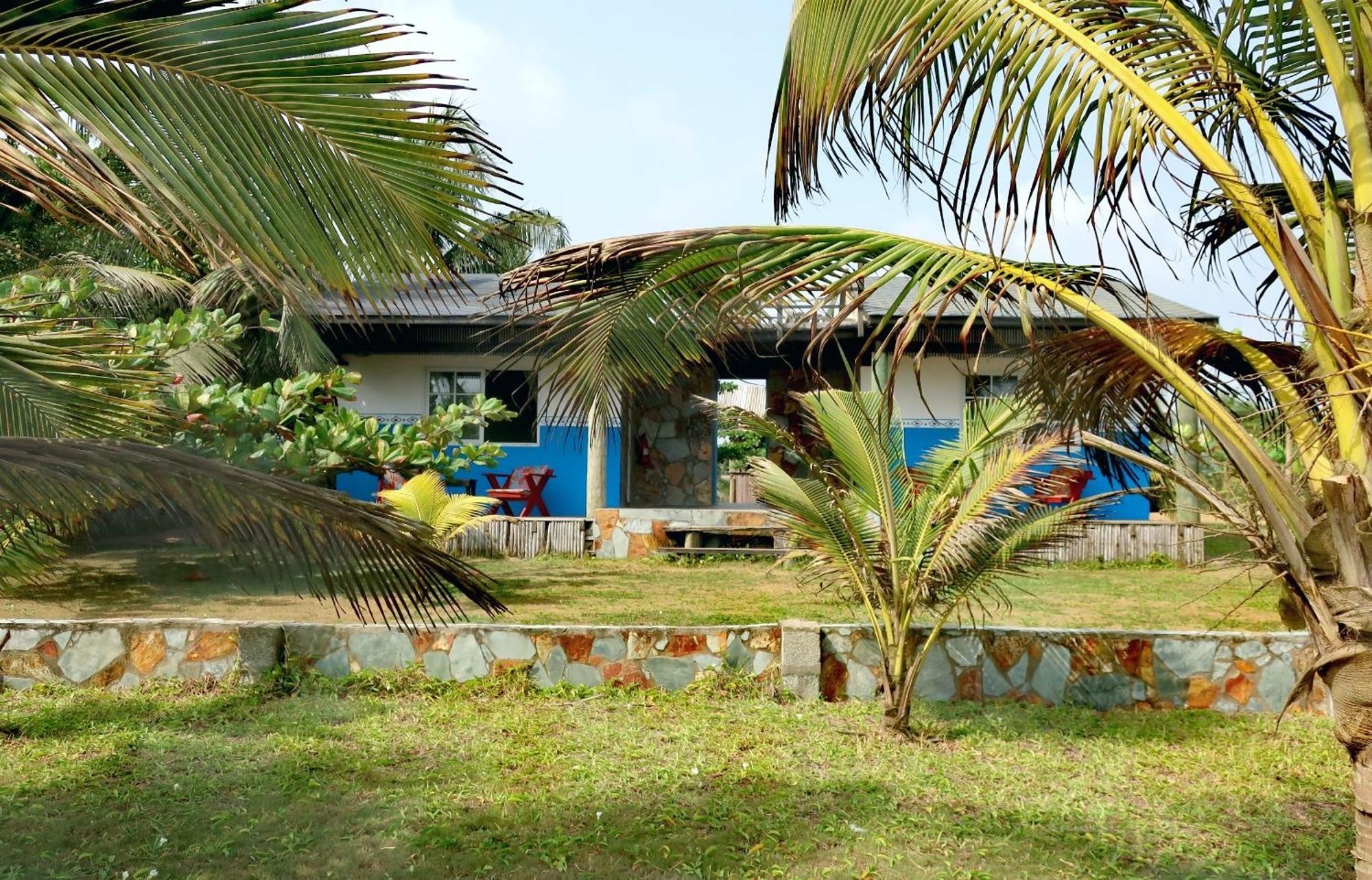 Afro Beach Eco Resort Butre الغرفة الصورة